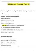 ARMRIT 2024 Practice Test #2 Questions and Answers 2024 / 2025 (Verified Answers by Expert)