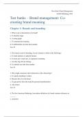 Buy the official test bank for Brand Management&comma; Beverland&comma;2e