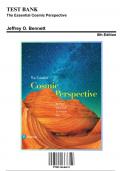 Test Bank for The Essential Cosmic Perspective, 8th Edition by Jeffrey O. Bennett, 9780134446431, Covering Chapters 1-19 | Includes Rationales