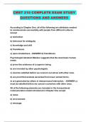 CMST 210 COMPLETE EXAM STUDY QUESTIONS AND ANSWERS 