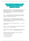 UWF&colon; EDF6225-Foundations of ABA UPDATED Exam Questions and  CORRECT Answers