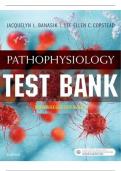 TEST BANK FOR PATHOPHYSIOLOGY 6TH EDITION BANASIK