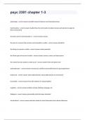 PSYC2301 Collin College -psyc 2301 chapter 1-3 questions n answers 100&percnt; correct