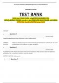 TEST BANK NURS 6502 FINAL EXAM&lpar; 2024 SPRING&sol;SUMMER QTR&rpar;&period; ACTUAL EXAMS VERSION 1&comma;2&comma;3 & 4 &lpar; 100&percnt; COMPLETE QUESTIONS & ANSWERS&rpar;&period; APPROVED EXAMS UPDATED 2024 &lpar;MAY&rpar; 