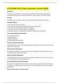 UTA MARK-3321 Exam Questions Solved 100&percnt;