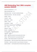 ABC Bartending Exam &vert; Latest Package deal