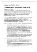 Geschiedenis samenvatting historische context Nederland