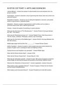 NYSTCE CST PART 3&colon; ARTS AND SCIENCES