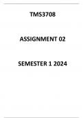 TMS3708 assignment 02(COMPLETE ANSWERS )-Teaching Economic and Management Science