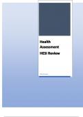 HESI Review - Health Assessment  | Questions with 100% Accurate Answers | Updated 2024.