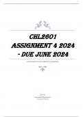 CHL2601 Assignment 4 2024 - DUE June 2024
