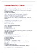 Commercial Drivers License Questions & Answers