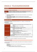 Samenvatting -  Engels&colon; Tolkvaardigheden