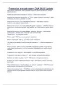 Fresenius annual exam- Q&A 2023&sol;2024 Update