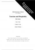 Tourism&colon; The Business of Hospitality and Travel &lpar;5th Edition&rpar; by Roy A&period; Cook&comma; Cathy H&period; C&period; Hsu & Lorraine L&period; Taylor &ndash; Instructor&rsquo;s Resource Manual and Test Bank