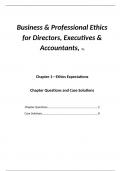 Buy Official© Solutions Manual for Business and Professional Ethics,Brooks,9e