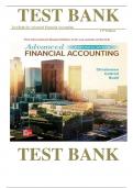Test Bank for Advanced Financial Accounting 13th Edition By Theodore E. Christensen, David M. Cottrell & Cassy Budd, ISBN: 9781265042615 |All Chapters Covered||Complete Guide A+|