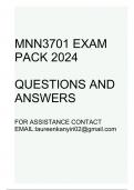 MNN3701 Exam pack 2024(Corporate Citizenship)