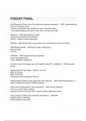 FISDAP FINAL EXAM QUESTIONS WITH COMPLETE SOLUTIONS LATEST VERSION 2024( A+ GRADED 100% VERIFIED).