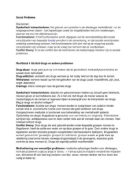 Social Problems samenvatting IASW