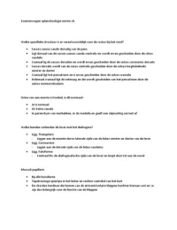 examenvragen splanchnologie eerste zit 2013-2014