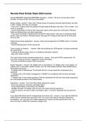 Nevada Real Estate State
