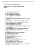 40 open vragen voor de tandartsassistente