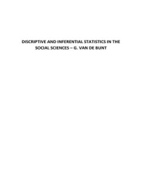 Samenvatting Descriptive and Inferential Statistics in the Social Sciences
