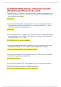 ATI RN Medical-Surgical Proctored EXAM 2024-2025 QUESTIONS AND ANSWERS 100 &percnt; PASS  SOLUTION A&plus; GRADE