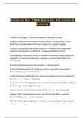 Cos Exam Ace 5 With Questions And Complete Answers 