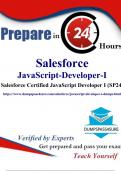Are You Ready for the Salesforce Certified JavaScript-Developer-I Practice Test (SP24) with DumpsPass4Sure?