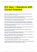 ICC Quiz 1 Questions with Correct Answers (1)