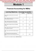 Test Bank for Financial Accounting for MBAs 8th Edition By Easton, Wild, Halsey, McAnally (All Chapters, 100% Original Verified, A+ Grade)