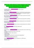 PHYS 261 WCU Week 2 Latest Update 2024-2025 Actual Exam Questions and 100&percnt; Verified Correct Answers Guaranteed A&plus;