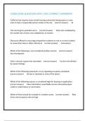 CCRM EXAM QUESTIONS WITH 100&percnt; CORRECT ANSWERS&excl;&excl;