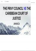 Summary of Arguments for and Against the CCJ vs Privy Council-  Foun 1301