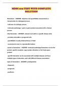 MDSC 515 BUNDLED EXAMS  