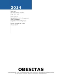 Paper SGM-Centraal Obesitas (9,1)