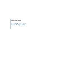 BPV-plan voor BPV 2