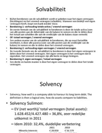 Samenvatting - International Market Manager