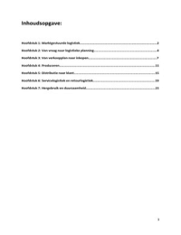 Basisboek Logistiek uitgebreide samenvatting H1 t/m 7