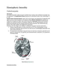 Samenvatting Brein 3 deeltentamen 1 RU Nijmegen [Cognitive Neuroscience - Gazzaniga]
