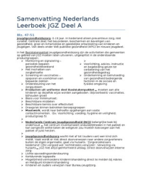 Nederlands Leerboek JGZ deel A OWE 5