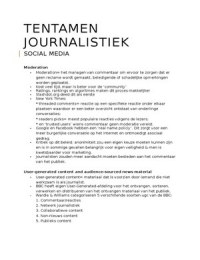Samenvatting Journalistiek M3.2