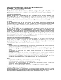 Psychiatrie voor SPH