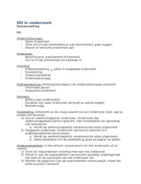 Dit is onderzoek 2e druk samenvatting