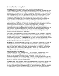 Tom Braams&comma; dyslexie een complex taalprobleem &lpar;samenvatting&rpar;