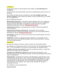 Uitgebreide samenvatting - Koop en Consumentenkoop 8e druk H 1 t&sol;m 11
