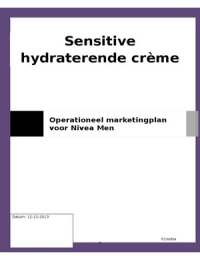Nivea Men Sensitive Gezichtscrème (P2) Markt van huidverzorgingsproducten