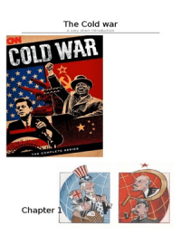 The cold war: a very short introduction